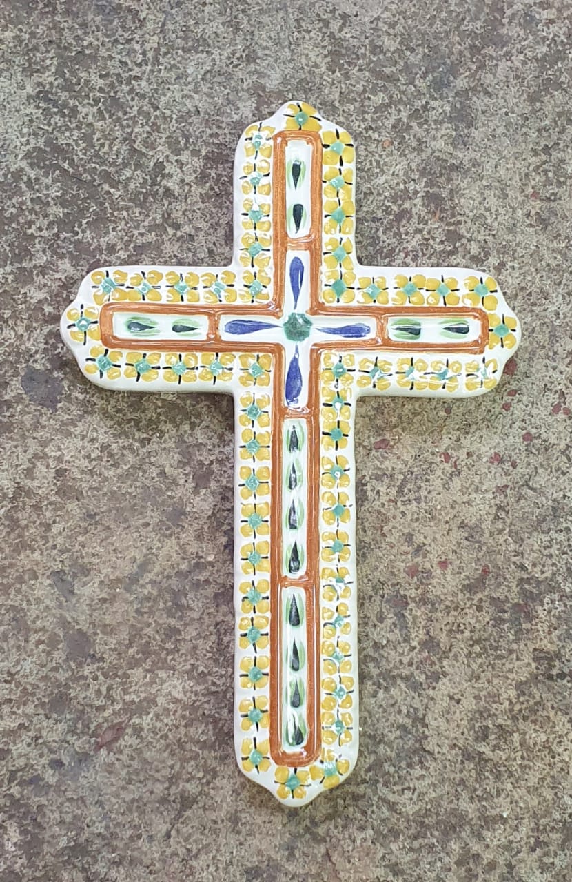 Medium Cross 9" Height Yellow