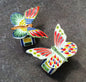 Napking Ring Clasic Set of 2 Butterfly Multicolors