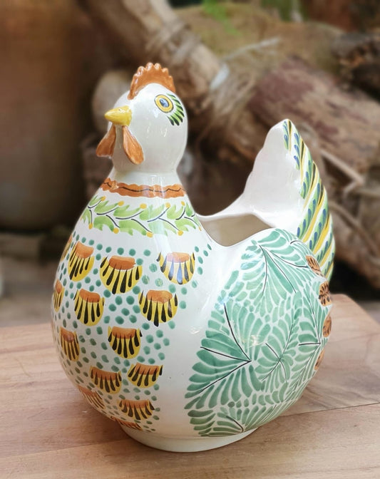 Chicken Figure Decorative Vase MultiColors