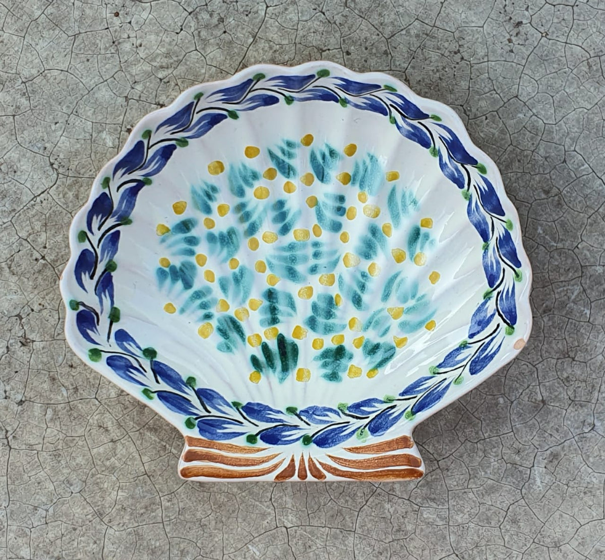 Shell Dish Plate 4.7*5" MultiColors