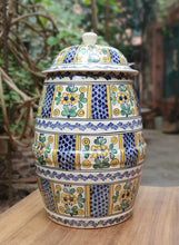 Decorative Vase (Barril) 20.5" Heigth Special Pattern