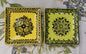 Flower Bread Square Plate / Tapa Plate 5*5" Set (2 pieces) Contemporary