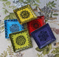 Flower Bread Square Plate / Tapa Plate 5*5" Set (5 pieces) Contemporary