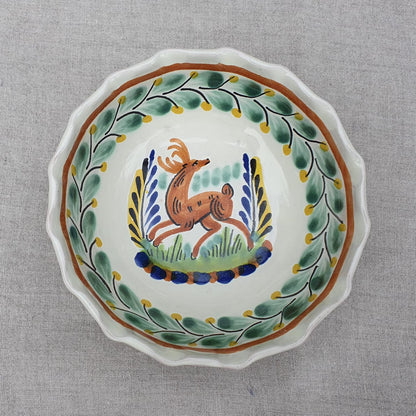 Deer Cereal/Soup Bowl 16.9 Oz Multicolor