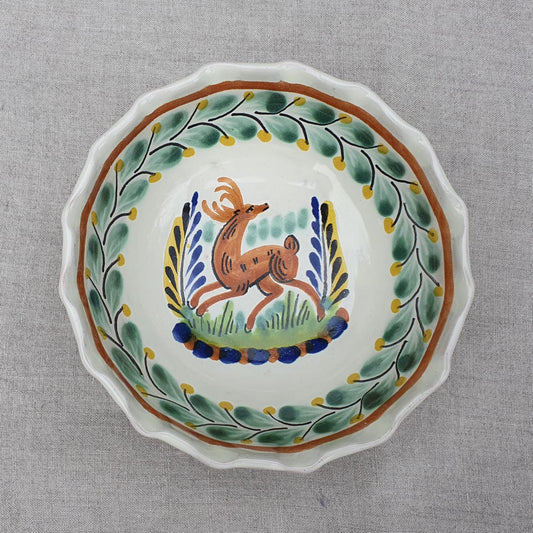 Deer Cereal/Soup Bowl 16.9 Oz Multicolor