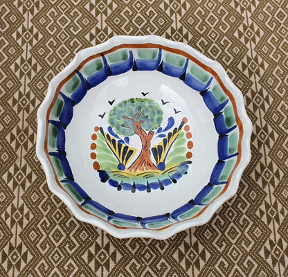 Tazón de sopa/cereal de árbol 16.9 Oz Multicolor 
