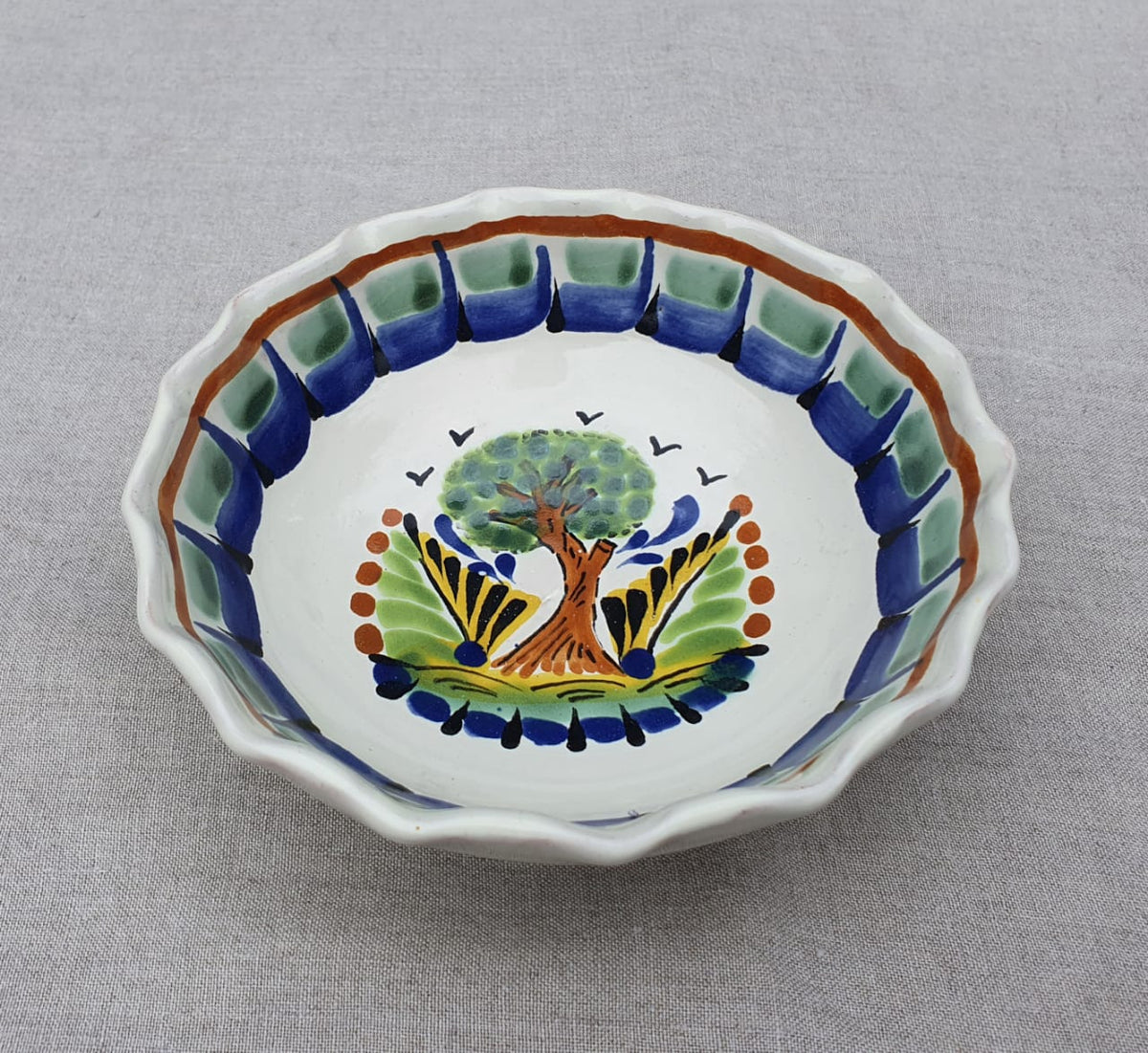 Tazón de sopa/cereal de árbol 16.9 Oz Multicolor 