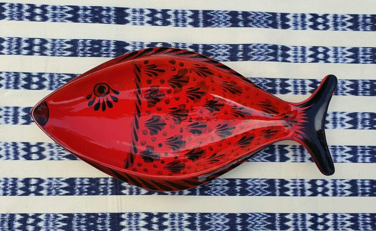 Fish Plate 10.6*5.3" Choose Your Favorite Contemporary Color