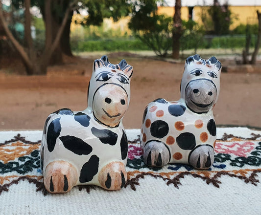 Cow Salt and Pepper Shaker Set MultiColors