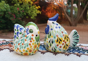 New Rooster Salt and Pepper Shaker Set MultiColors