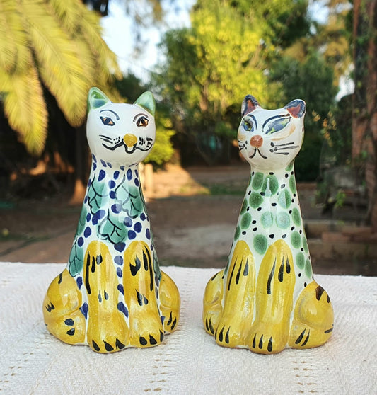 Cat Salt and Pepper Shaker Set MultiColors