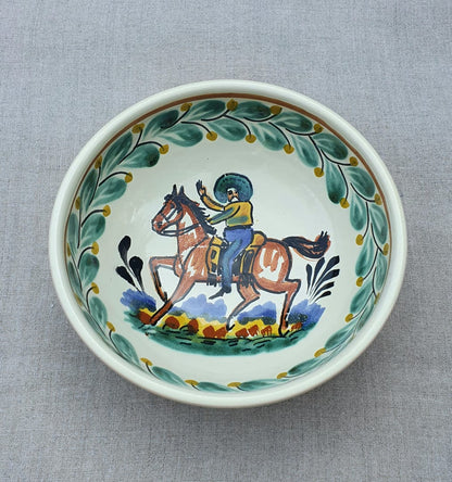 Tazón de sopa/cereal Cowboy 16.9 Oz Multicolores 