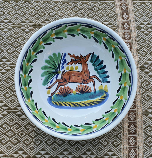 Deer Cereal/Soup Bowl 16.9 Oz MultiColors