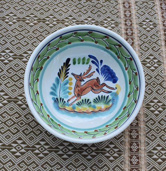 Deer Cereal/Soup Bowl 16.9 Oz MultiColors