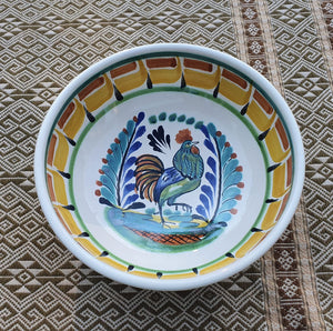 Rooster Cereal/Soup Bowl 16.9 Oz MultiColors
