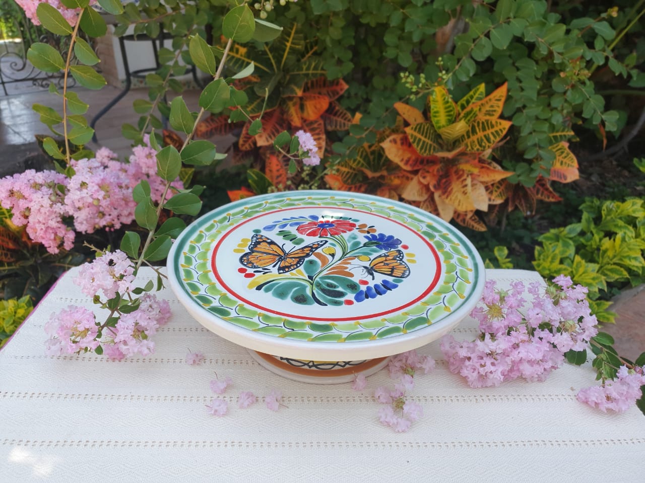 Monarch Butterfly Cake Stand MultiColors