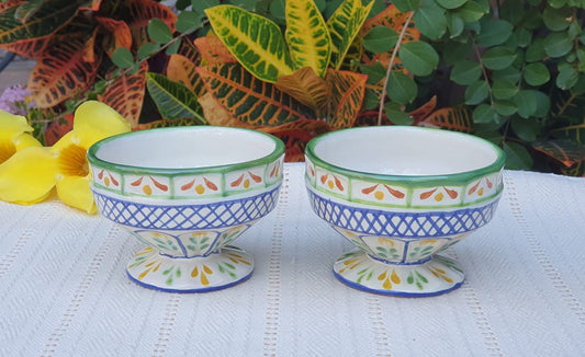 Ice cream dessert cup Set (2 pieces) MultiColors
