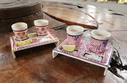 Party Teq Shot Set (2 sets) Purple Color