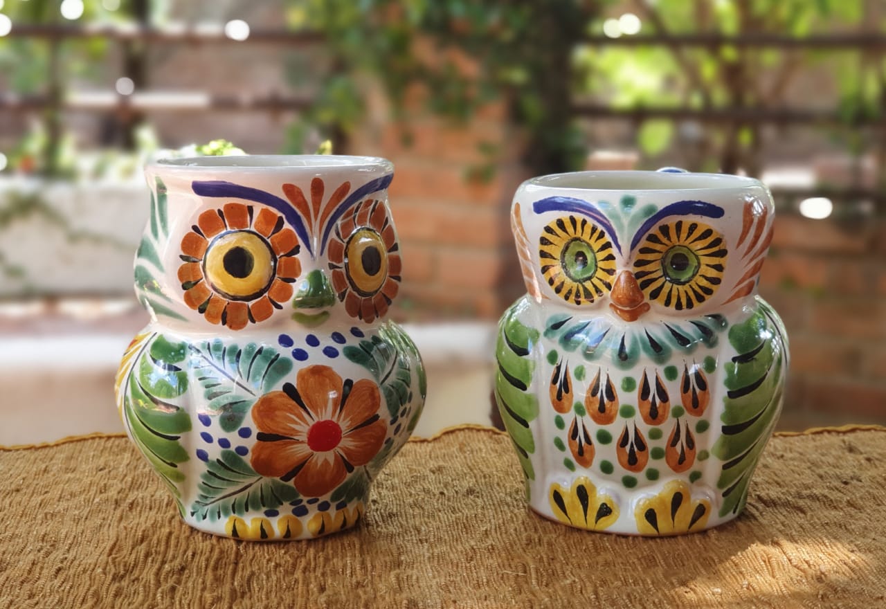 Owl Coffee Mug Perfect couple! 10.5 Oz MultiColors