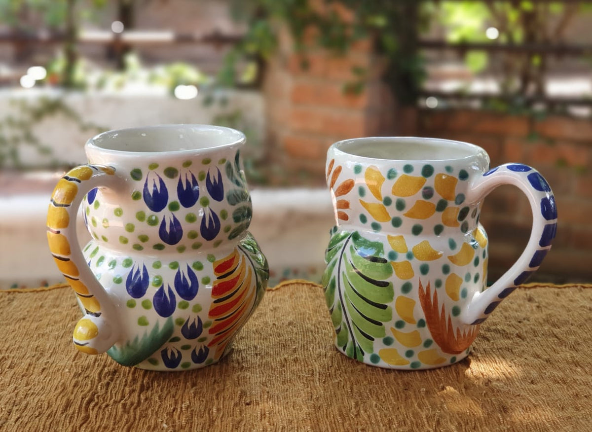 Owl Coffee Mug Perfect couple! 10.5 Oz MultiColors