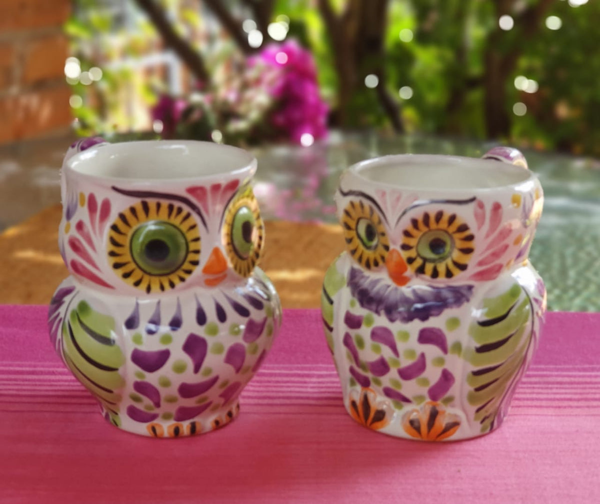 Owl Coffee Mug Perfect couple! 10.5 Oz Purple