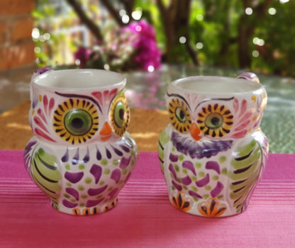 Owl Coffee Mug Perfect couple! 10.5 Oz Purple