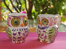 Owl Coffee Mug Perfect couple! 10.5 Oz Purple
