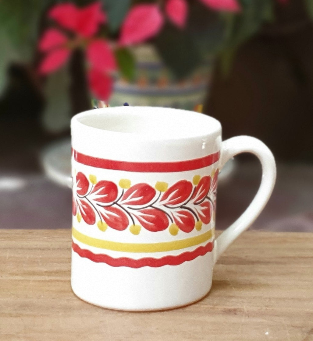 Coffee Mugs Red Colors