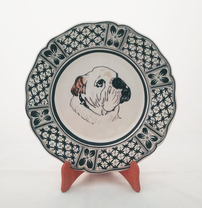 Custom Made Dog Plate 11" D Black (place your order and send us the picture of your friend!!)