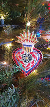 Ornament Sacred Heart Flat MultiColors