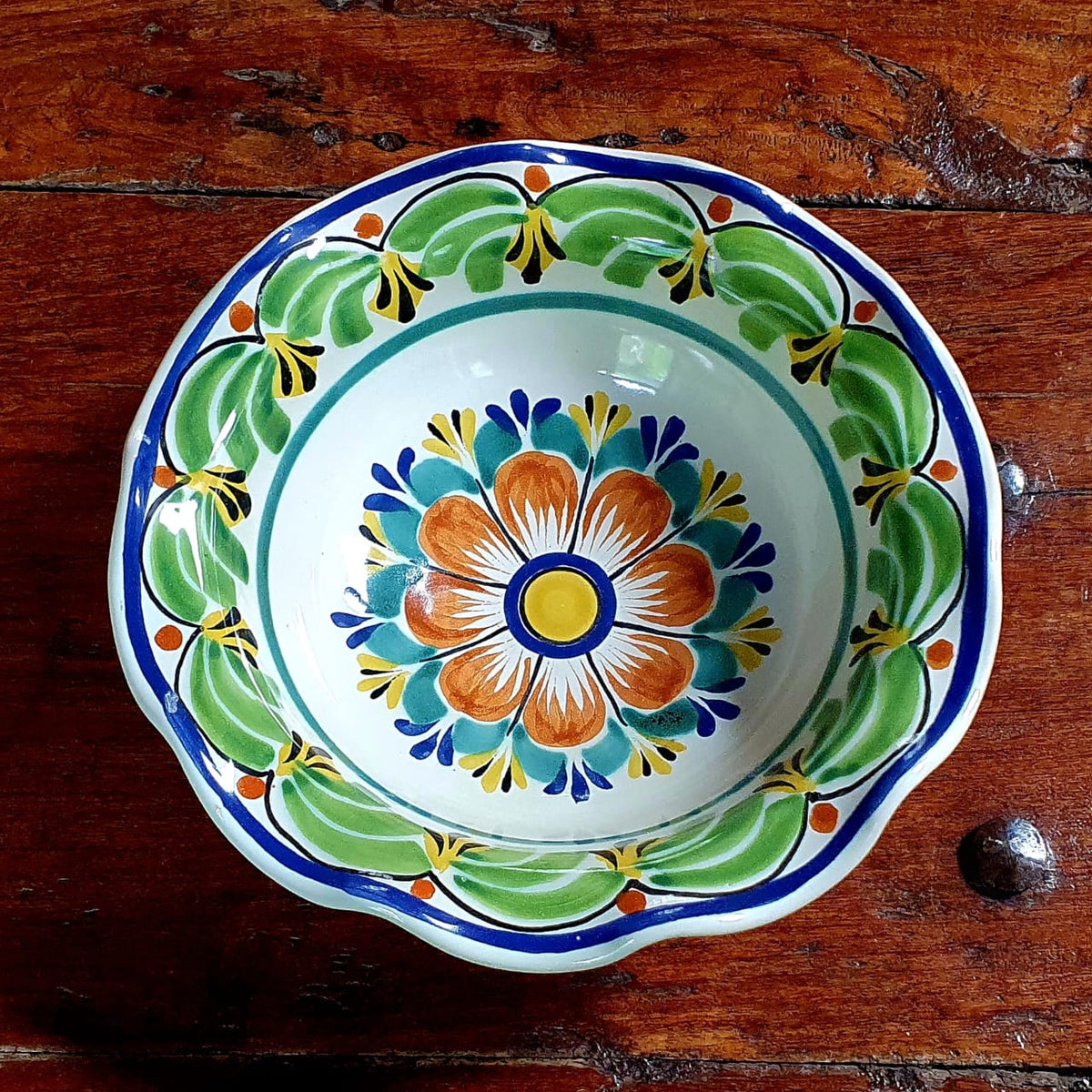 Flower Flouted Pasta Bowl MultiColors
