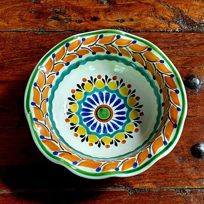 Flower Flouted Pasta Bowl MultiColors