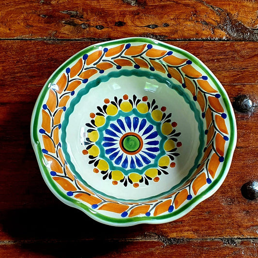Flower Flouted Pasta Bowl MultiColors