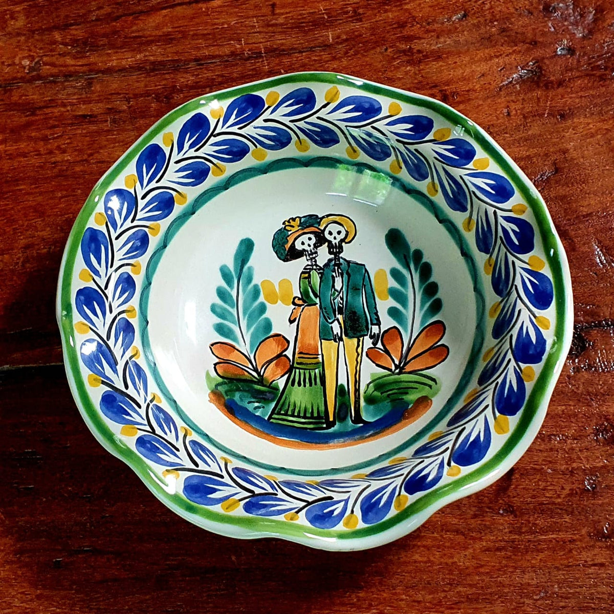Catrina Catrin Cuenco para pasta con volantes Multicolores 