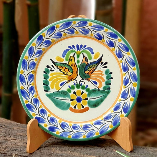 Love Birds Plate MultiColors