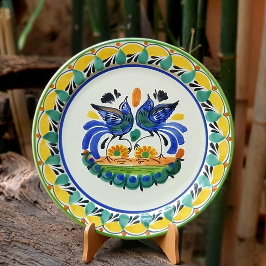 Love Birds Plate MultiColors