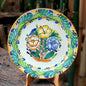 Tree Flowers Plate Multi-colors