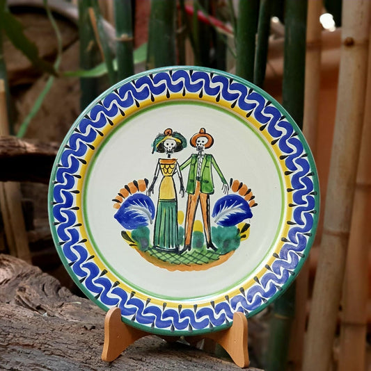 Catrina Wedding Plate MultiColors
