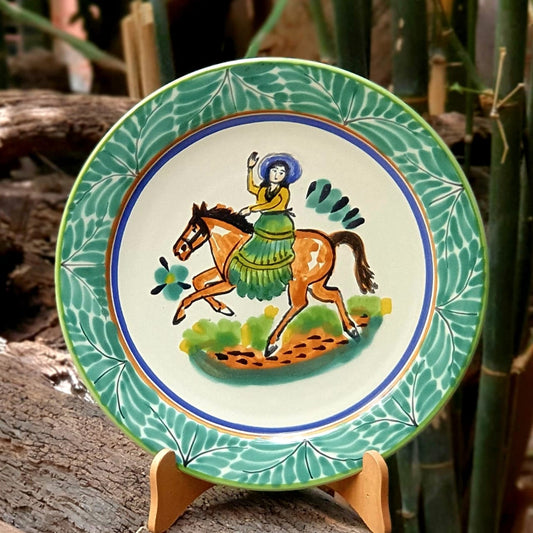 Cowgirl Plates Multi Colors