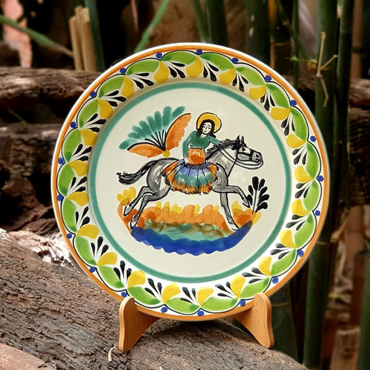 Cowgirl Plates Multi Colors