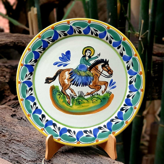 Cowgirl Plate MultiColors