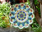 Deviled Eggs / Snack Plate Flower Shape 10" D MultiColors