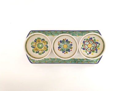 Flower Saucer Set (4 pieces) MultiColors