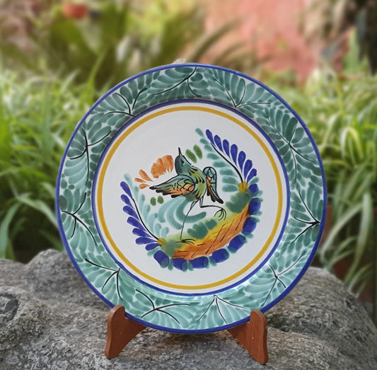 Dancing Bird IV Plates MultiColors