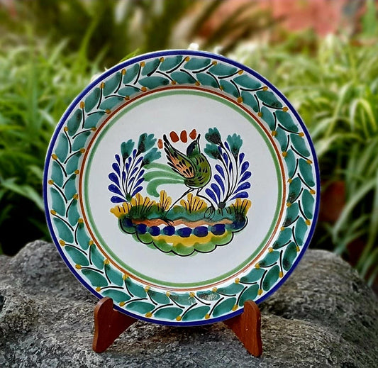 Dancing Bird II Plate MultiColors