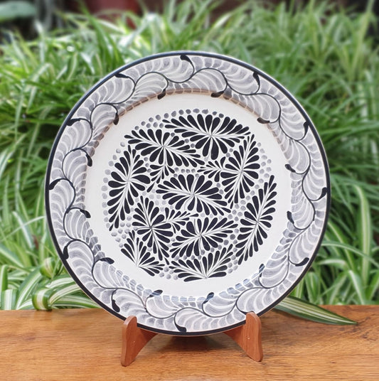 Black Forest VI Plates Black and White