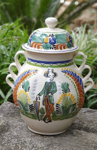 Catrin Decorative Vase 15.8" Height Multi-colors