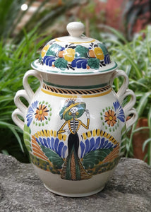 Catrina Decorative Vase 15.8" Height Multi-colors