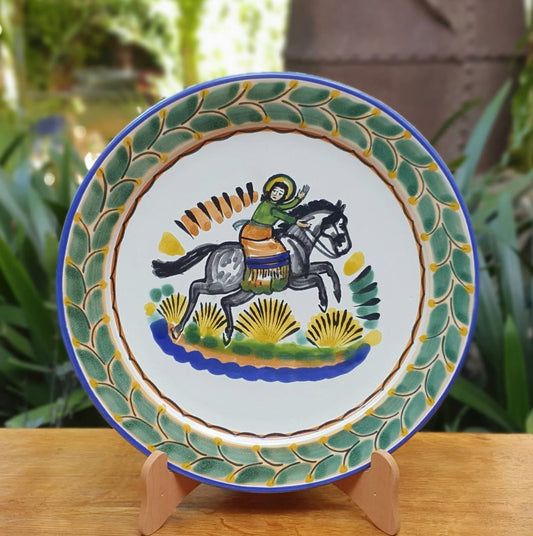 Cowgirl Plate MultiColors