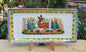 Plato/Bandeja Rectangular Ciervo Multicolores 